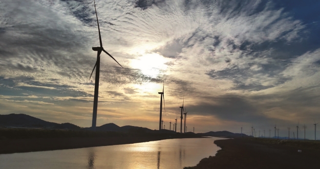 국내 첫 복합풍력단지 영광풍력발전 친환경 에너지와 농업 만나 지역 상생